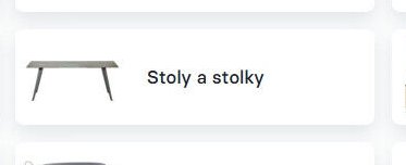 Stoly a stolky