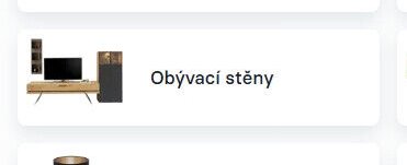 Obývací stěny