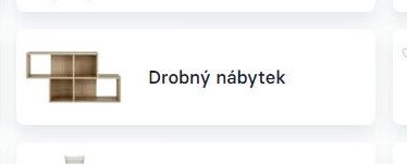 Drobný nábytek