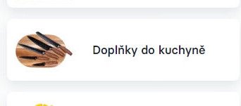 Doplňky do kuchyně