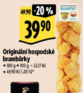 Hospodské brambůrky Bramborárna Zykmund