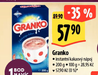 Instantní kakao Granko Orion