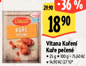 Koření Kuře pečené Vitana