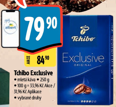 Mletá káva Tchibo Exclusive