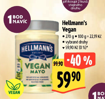 Produkty Vegan Hellmann'