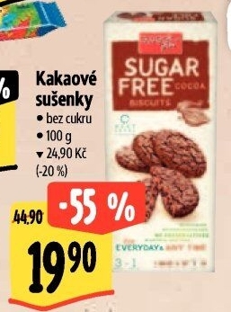 Sušenky bez cukru Sweet plus
