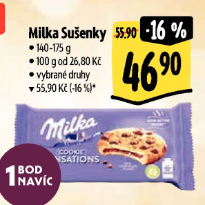 Sušenky Milka