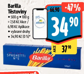 Těstoviny Barilla