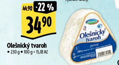 Tvaroh jemný Olešnický Moravia