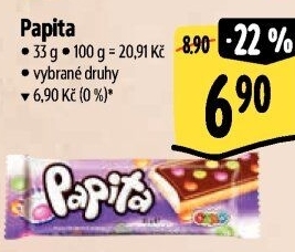 Tyčinka Papita Sölen