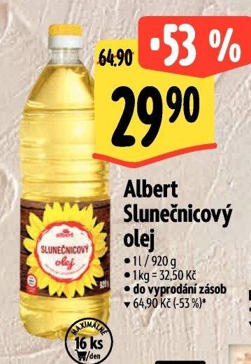 Albert Slunečnicový olej