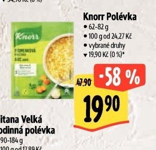 Knorr Polévka
