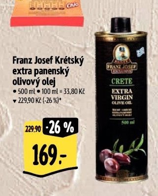 Franz Josef Krétský extra panenský olivový olej