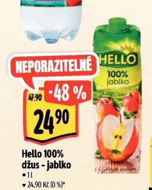 Hello 100% džus - jablko