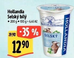 Bílý jogurt selský Hollandia