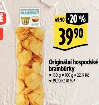 Hospodské brambůrky Bramborárna Zykmund