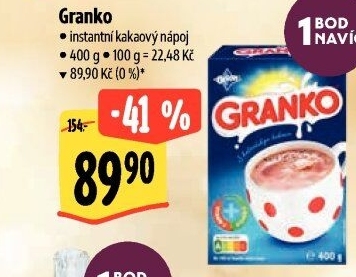 Instantní kakao Granko Orion