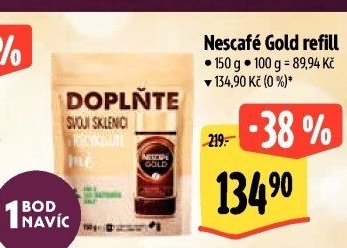 Instantní kávy Nescafé Gold