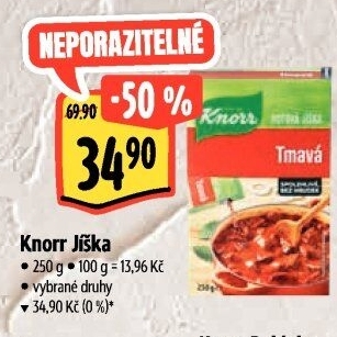 Jíška hotová Knorr