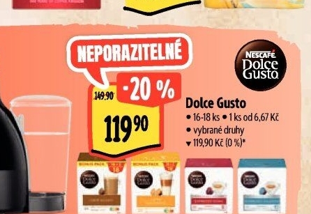 Kapsle Dolce Gusto Nescafé
