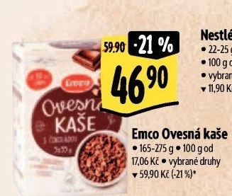 Kaše ovesná Emco