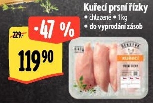 Kuřecí prsní řízky Albert