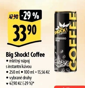 Ledová káva Coffee Big Shock