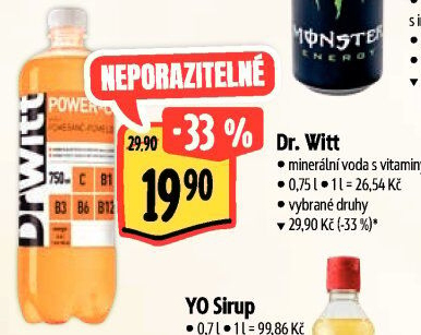 Minerální nápoj Dr. Witt
