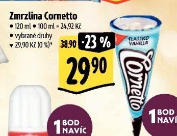 Nanuk kornout Cornetto Algida