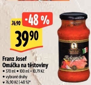 Omáčky na těstoviny Exclusive Franz Josef Kaiser