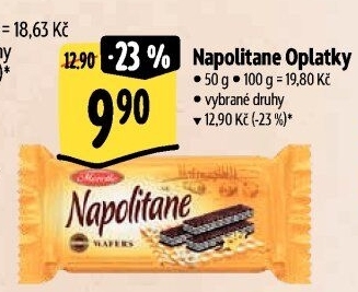 Oplatky Napolitane Morello