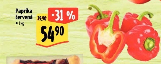 Paprika červená