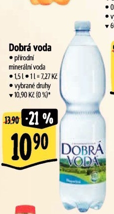 Přírodní voda Dobrá voda