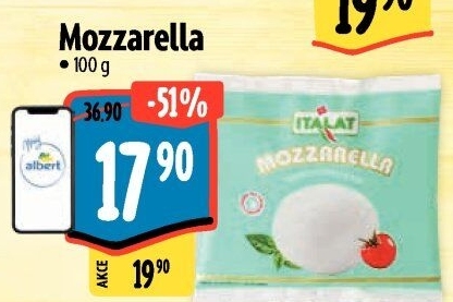 Sýr Mozzarella Italat