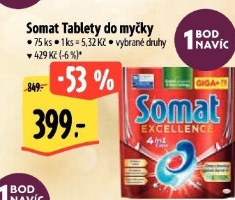 Tablety do myčky Somat