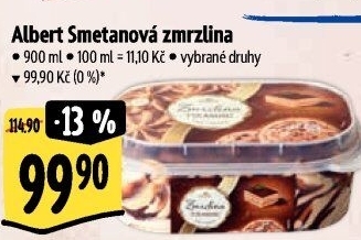 Zmrzlina ve vaničce Albert