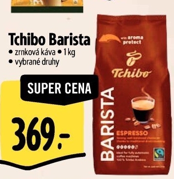 Zrnková káva Barista Tchibo