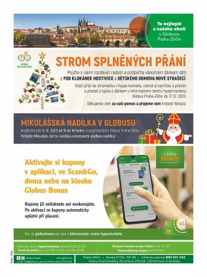 akční leták Globus 29.11.2023-5.12.2023