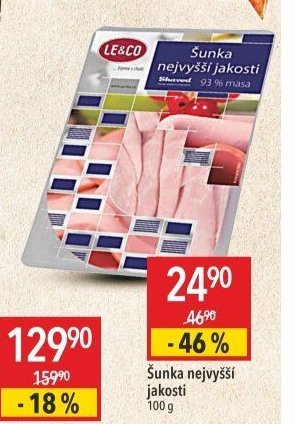 Šunka nejvyšší jakosti