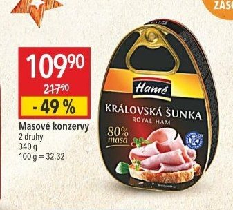 Hamé Královská šunka