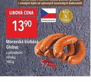 Moravská klobása Globus