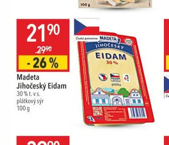 Madeta Jihočeský Eidam