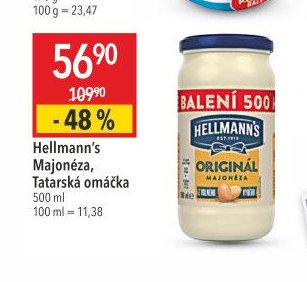 Hellmann's Majonéza, Tatarská omáčka