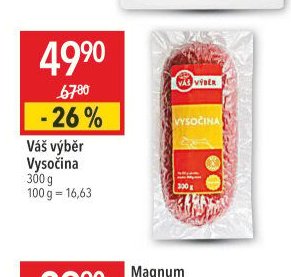 Váš výběr Vysočina