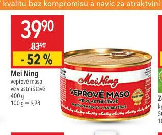 Mei Ning vepřové maso