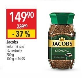 Jacobs instantní káva různé druhy