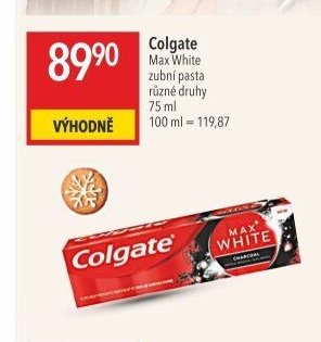 Colgate Max White zubní pasta
