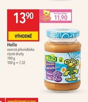 Hello ovocná přesnídávka
