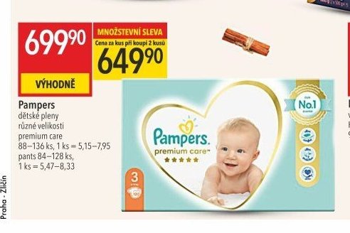 Pampers dětské pleny