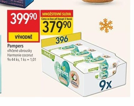 Pampers vlhčené ubrousky
